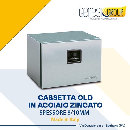 Cassetta zincata porta - cassetta,